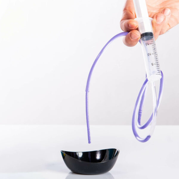 הכנת ספגטי מולקולרי בטעם פירות